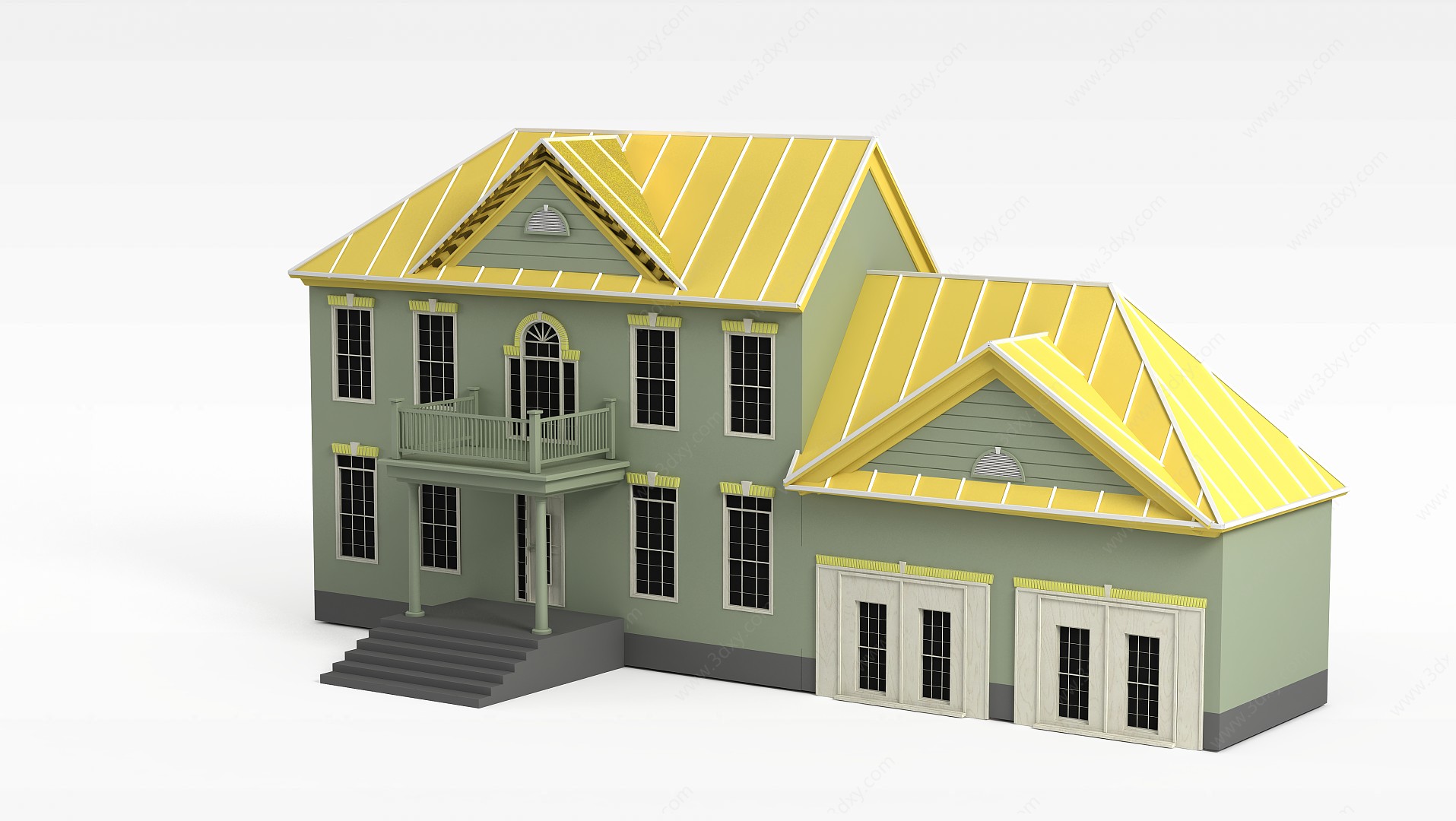 高档别墅3D模型