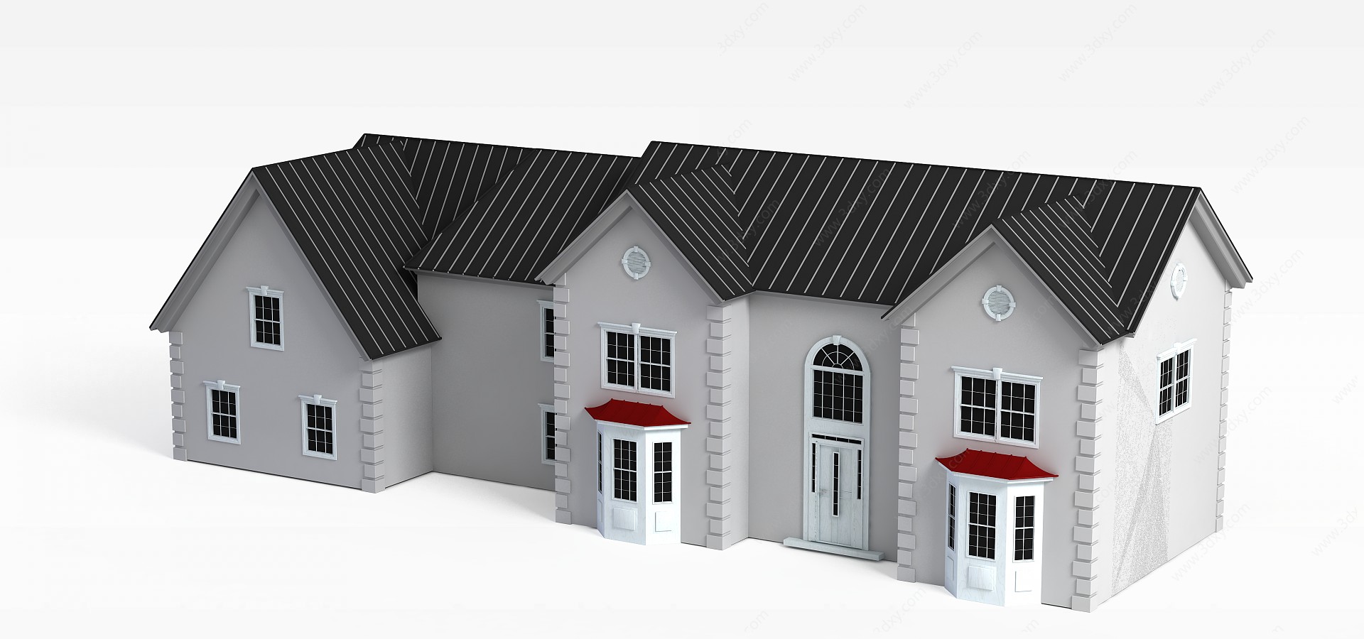 经济型别墅3D模型