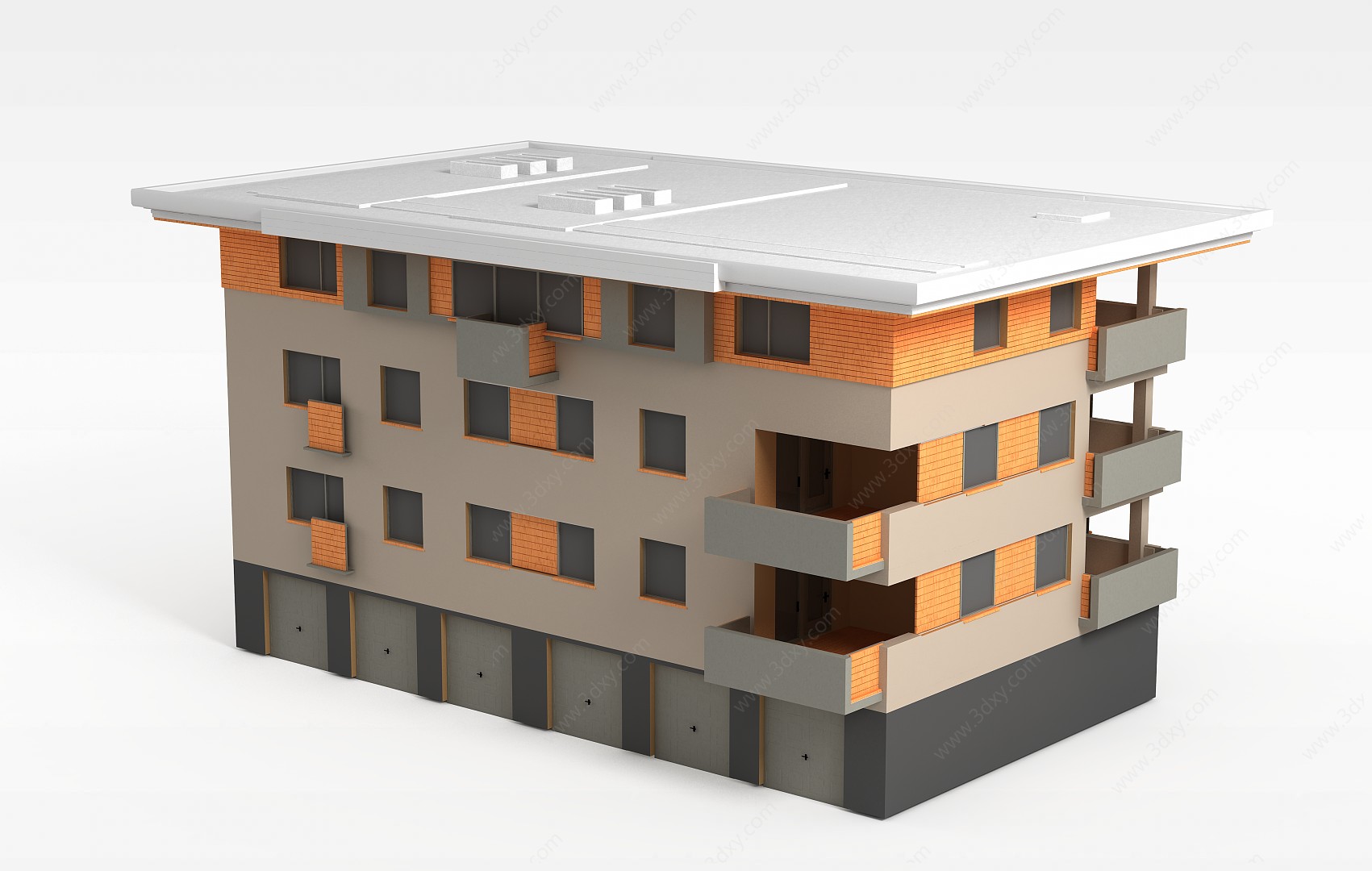 居民楼3D模型