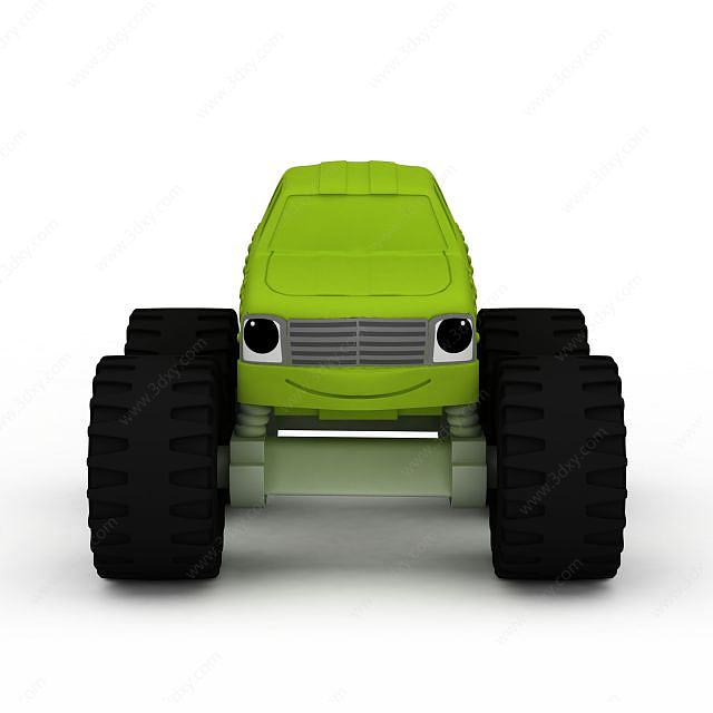 儿童玩具汽车3D模型