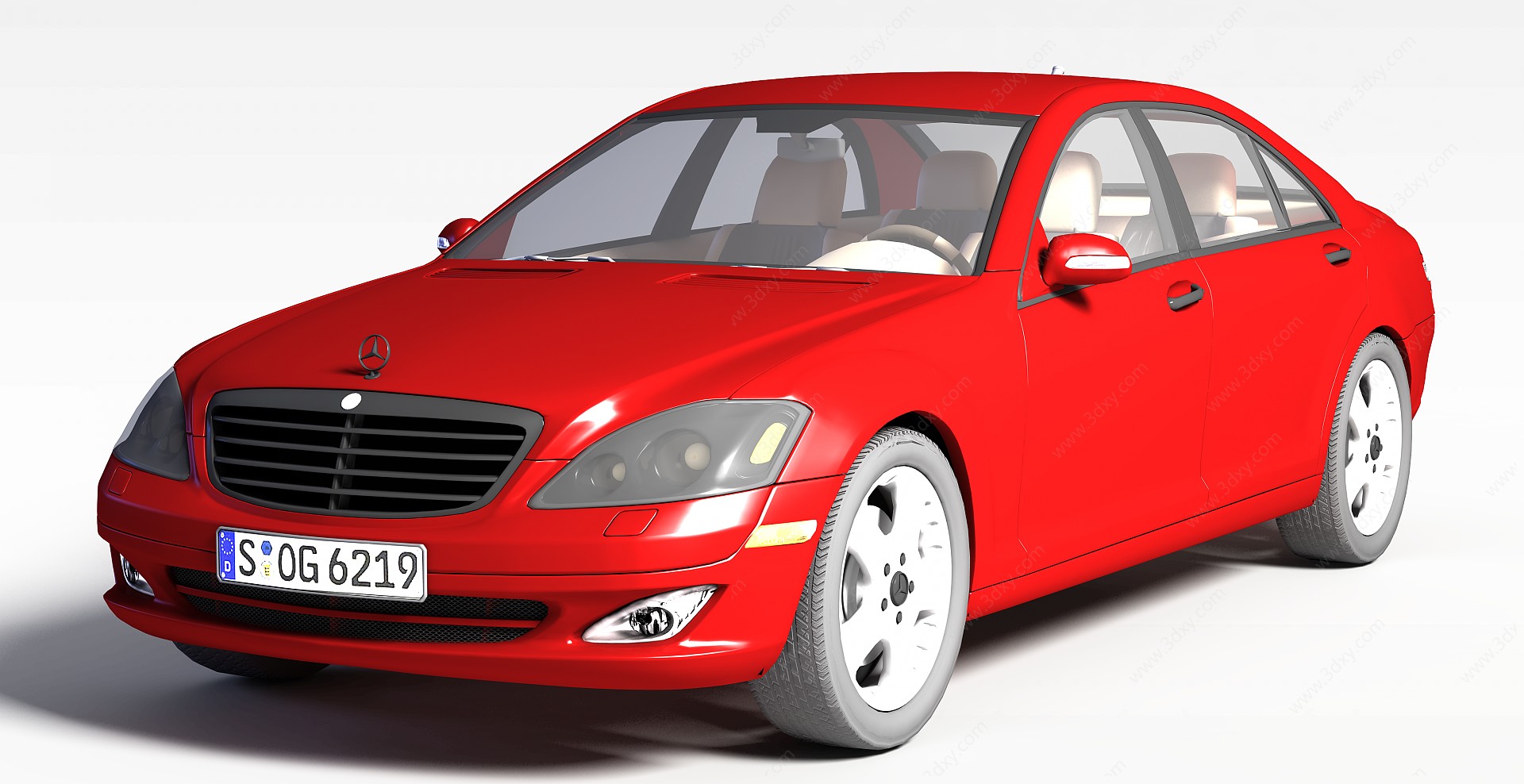 奔驰轿车3D模型