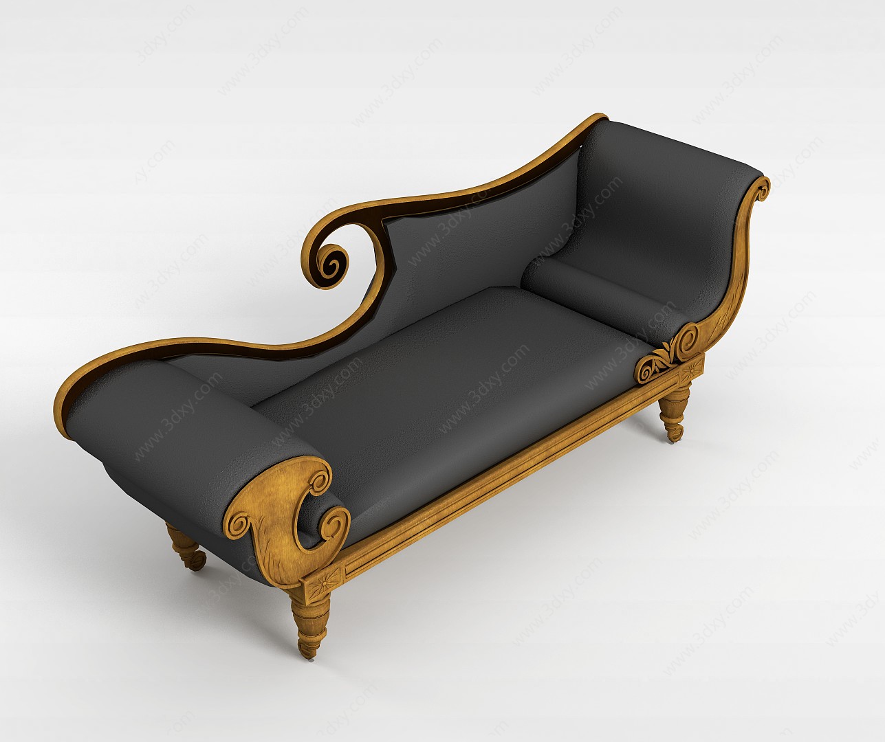 贵妃椅3D模型