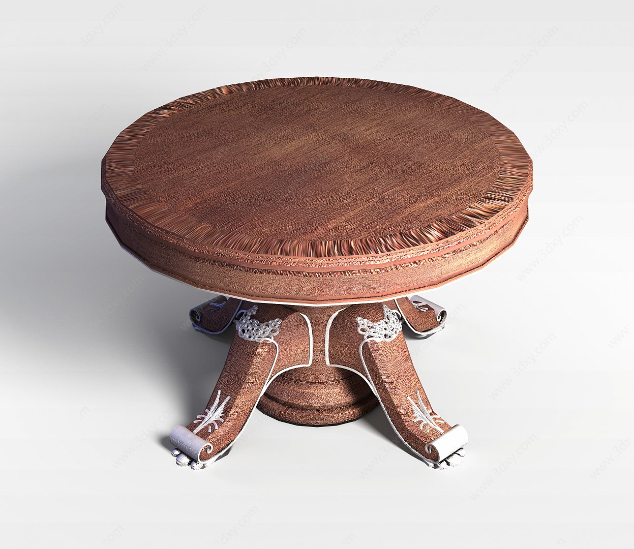 古典圆桌3D模型