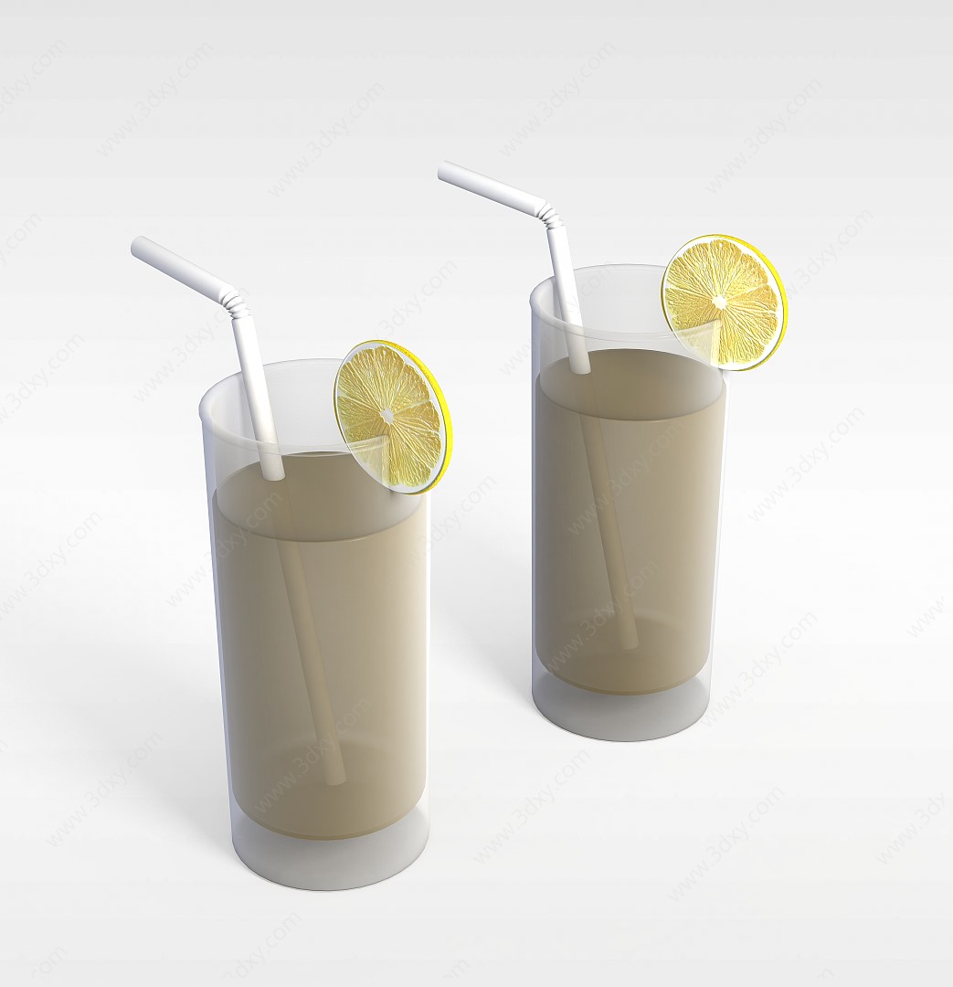 柠檬汁3D模型