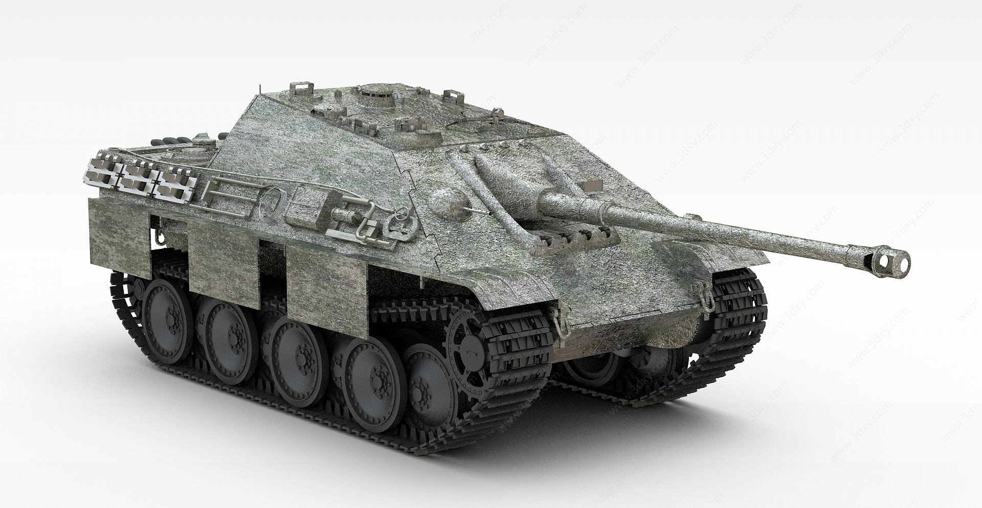 猎豹坦克3D模型