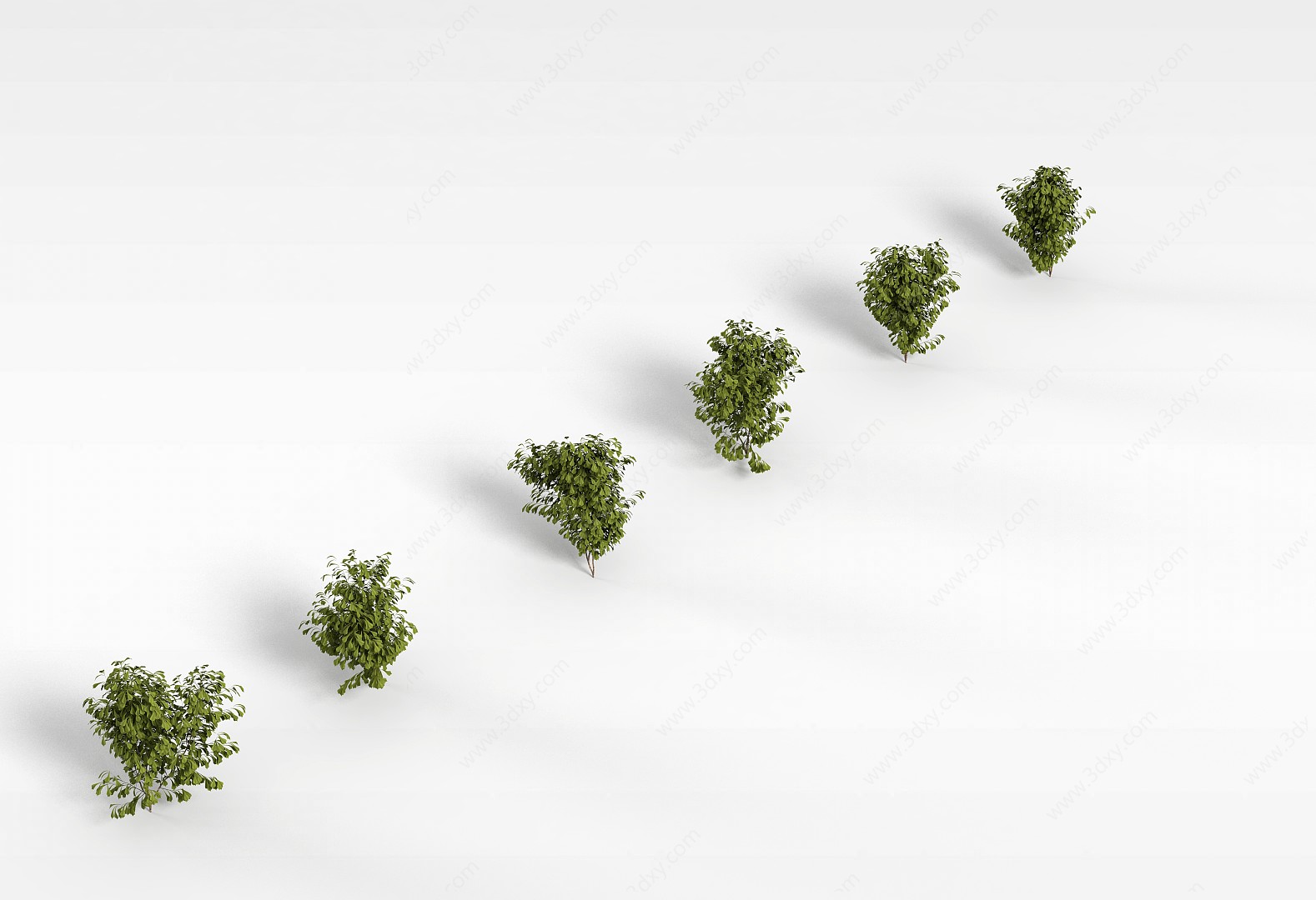 绿色植被3D模型