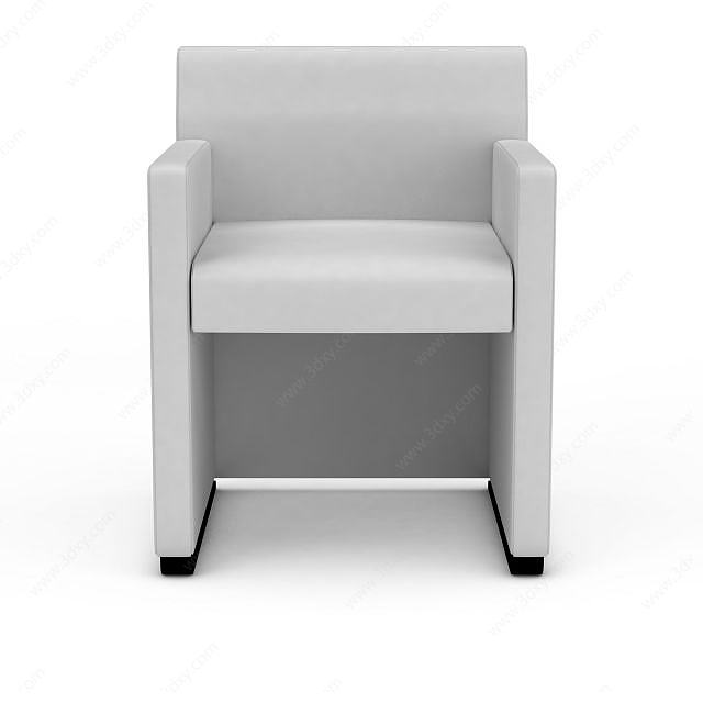 现代简约椅子3D模型