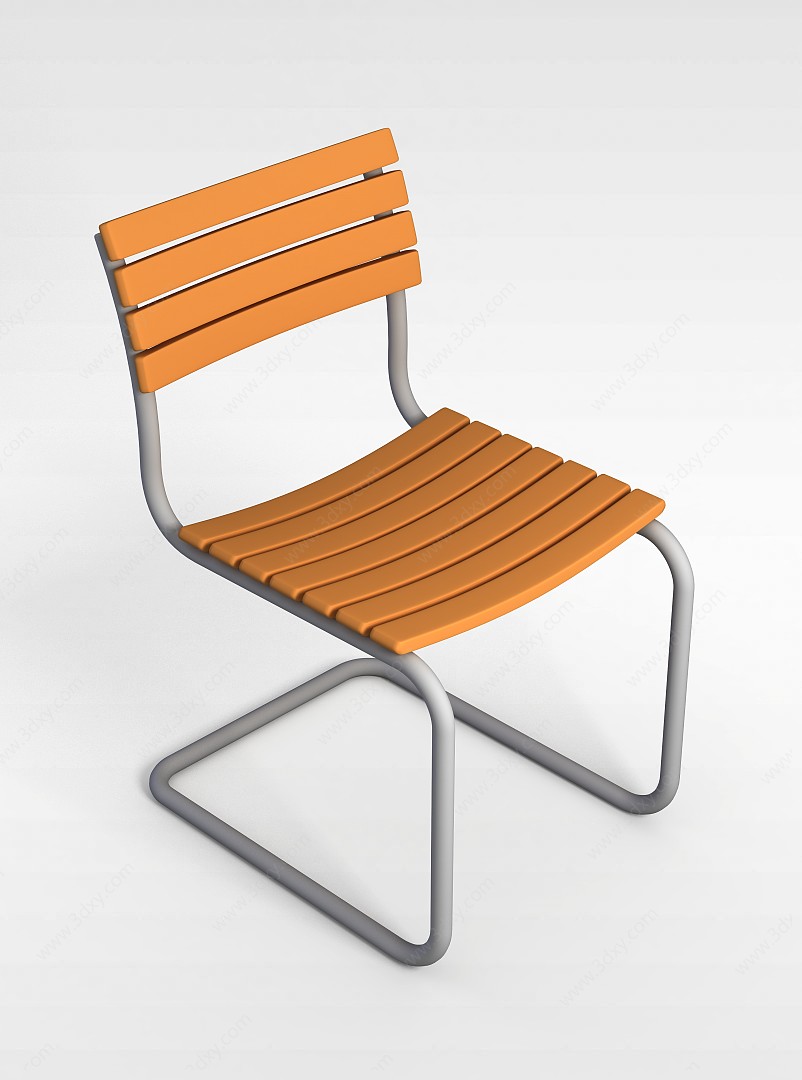 单人休闲凳子3D模型
