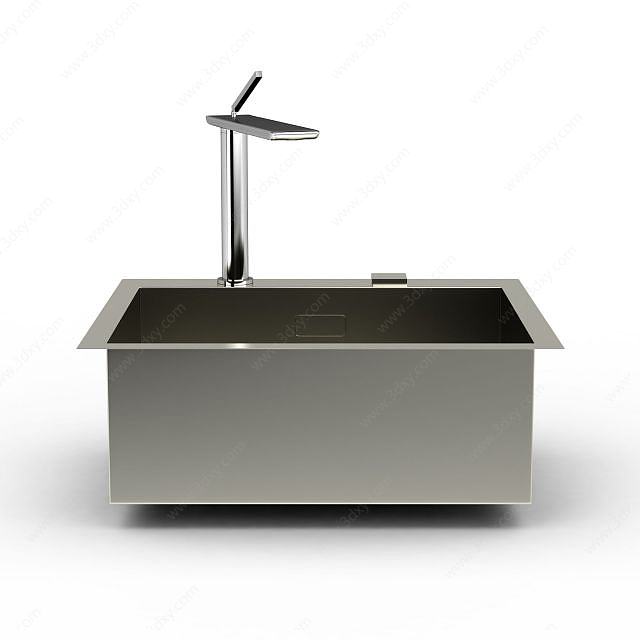 厨房水槽3D模型