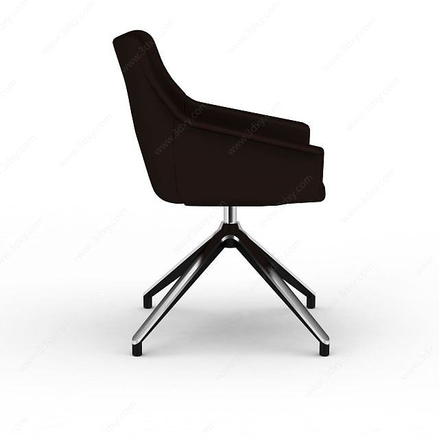 软面办公转椅3D模型