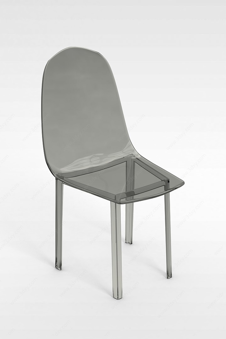 简约休息椅3D模型