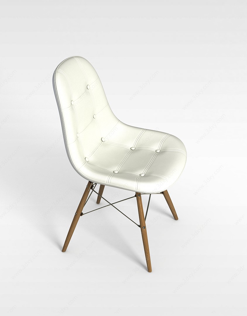 欧式休息椅3D模型
