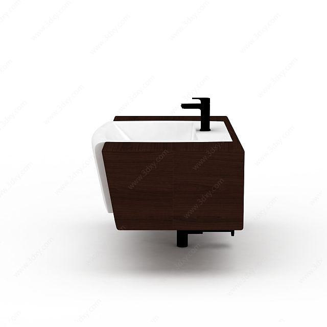 卫浴洗手池3D模型