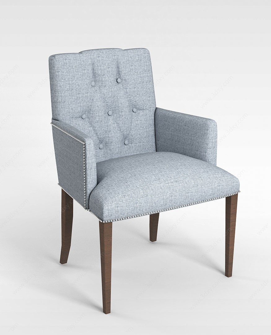 布艺椅子3D模型