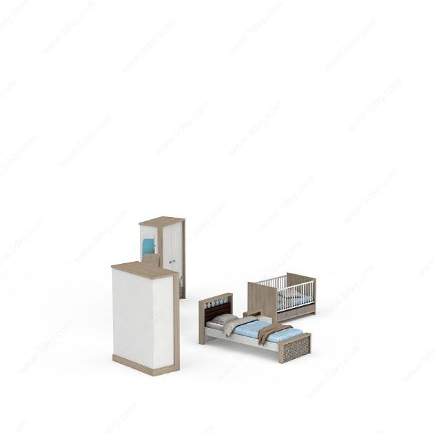 现代简约家具3D模型