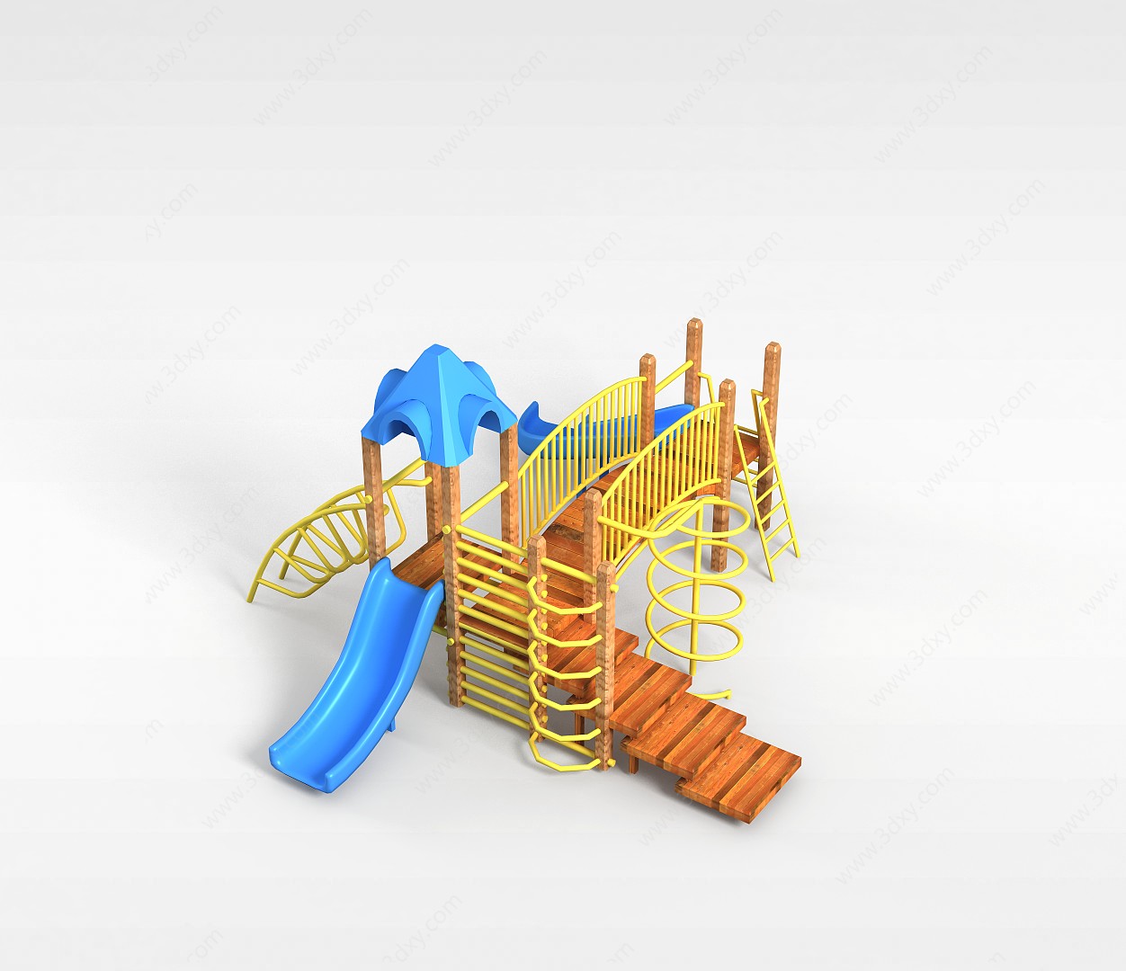 游乐园设备3D模型