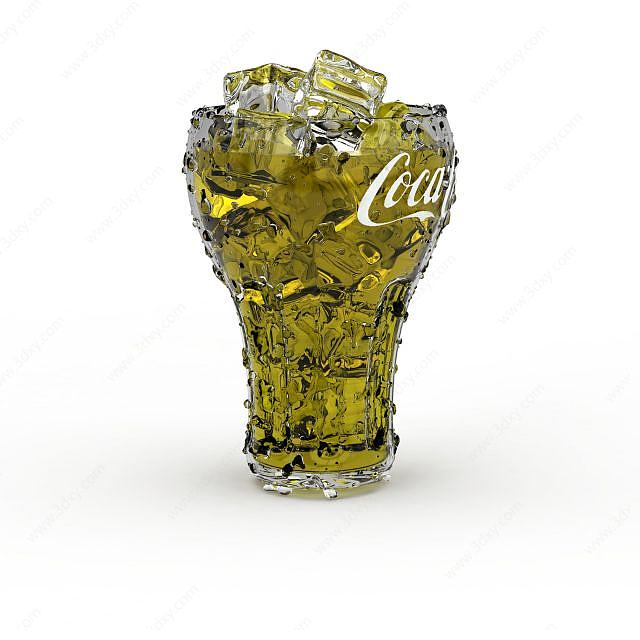 可乐饮品3D模型