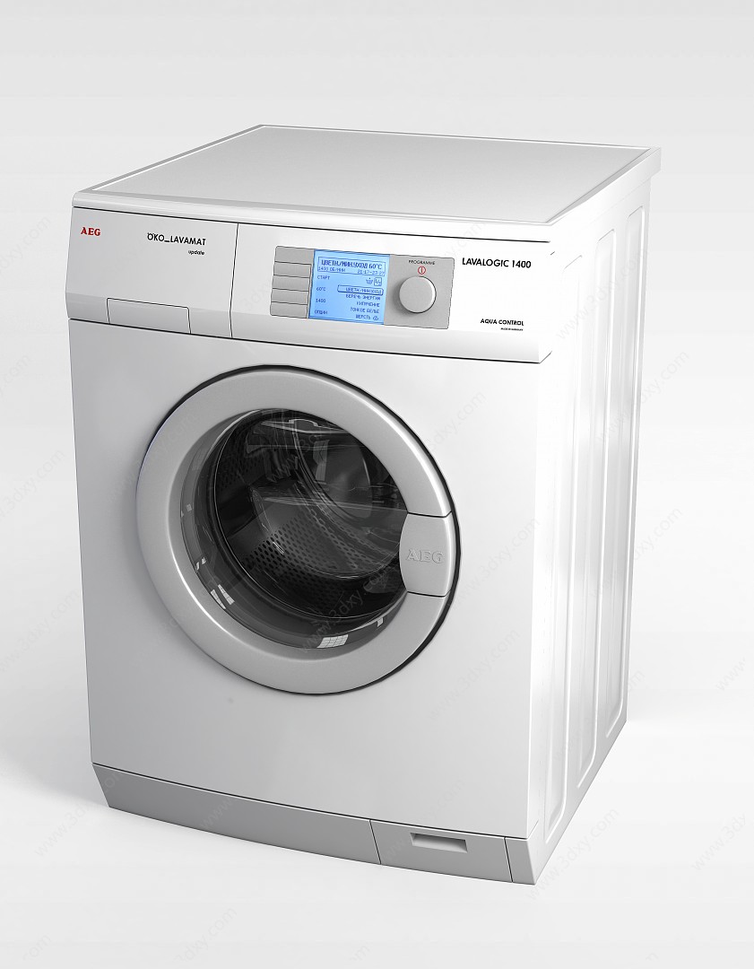 全自动洗衣机3D模型