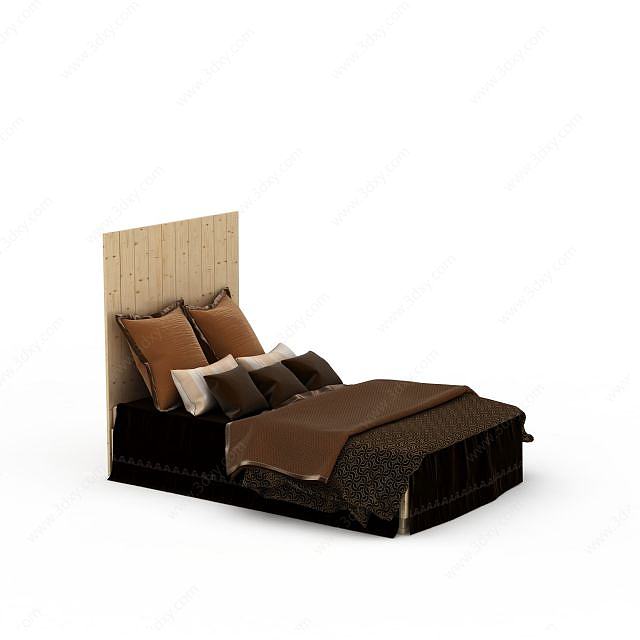 卧室床具3D模型