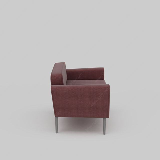 客厅休闲沙发3D模型