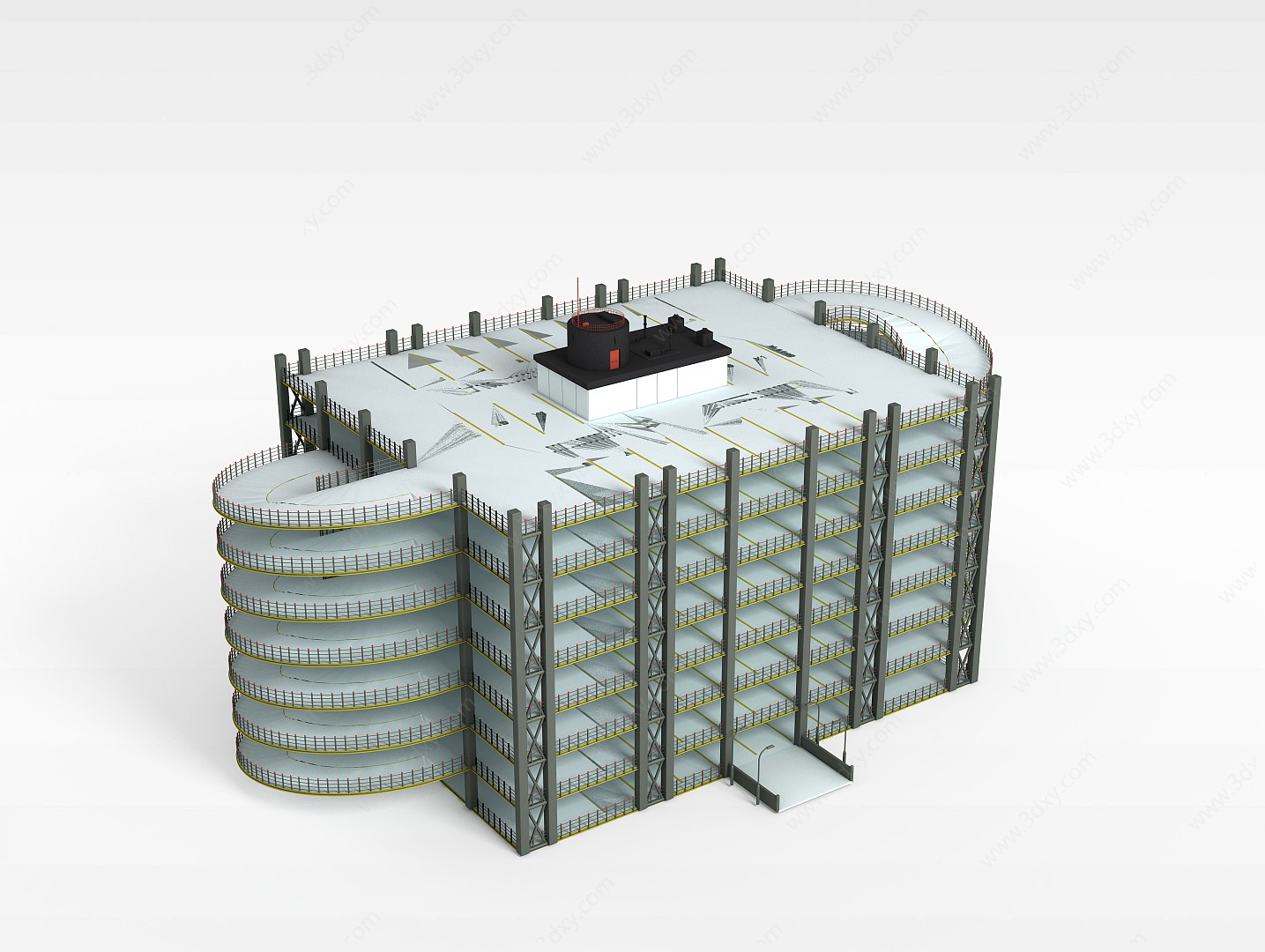 楼房建筑3D模型