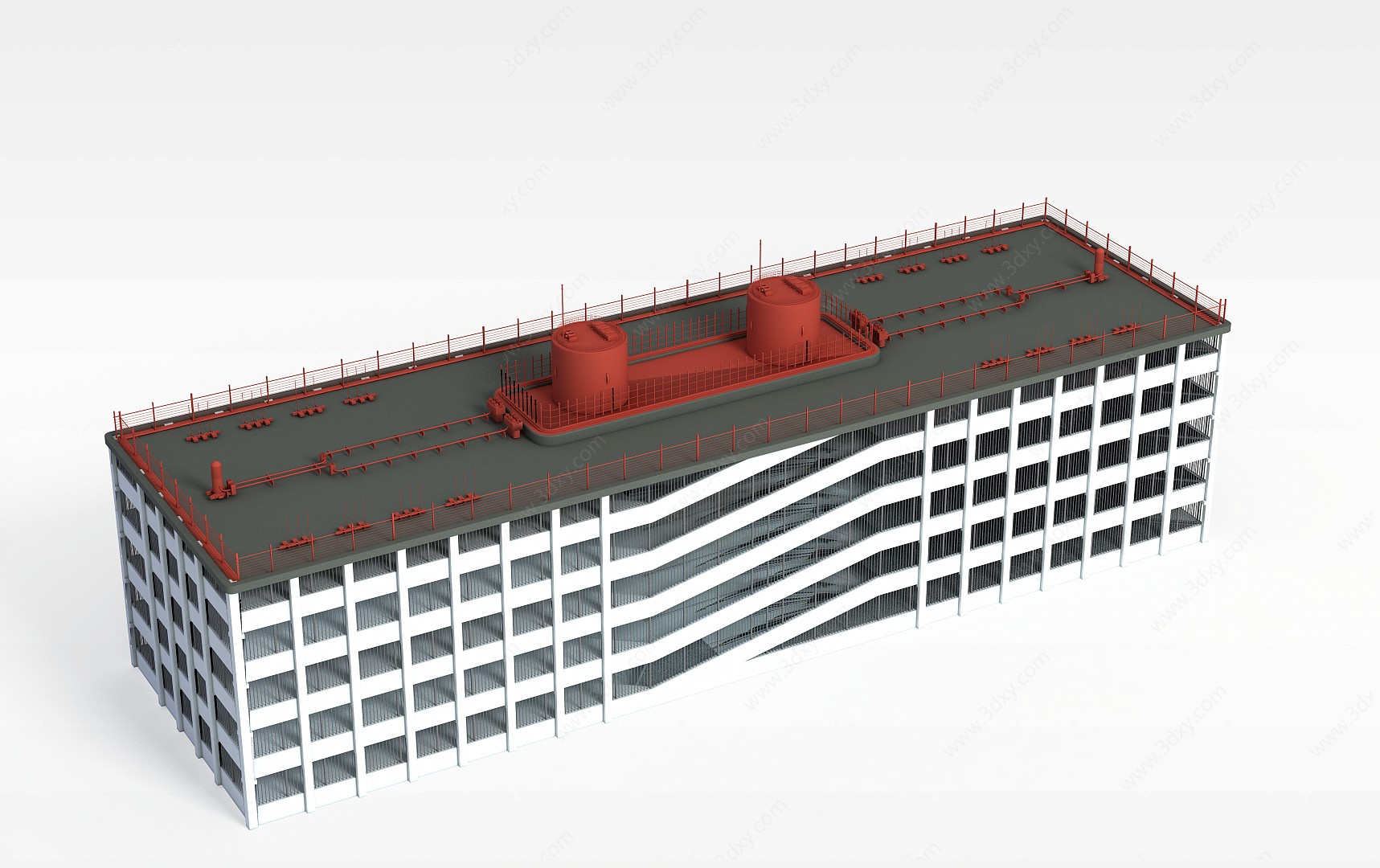 楼房建筑3D模型