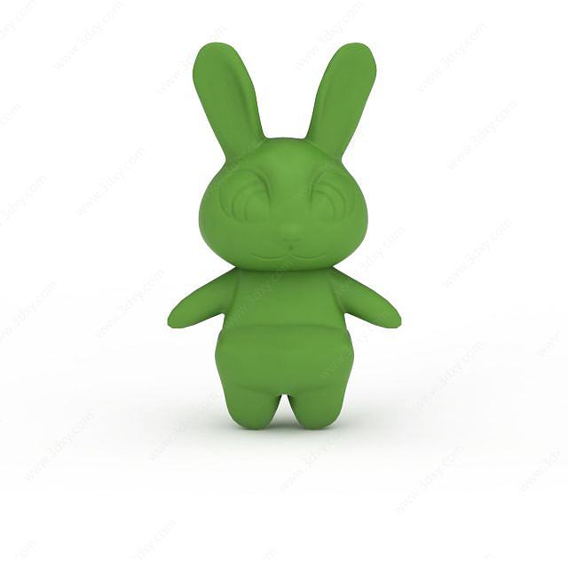 疯狂动物城兔子朱迪3D模型