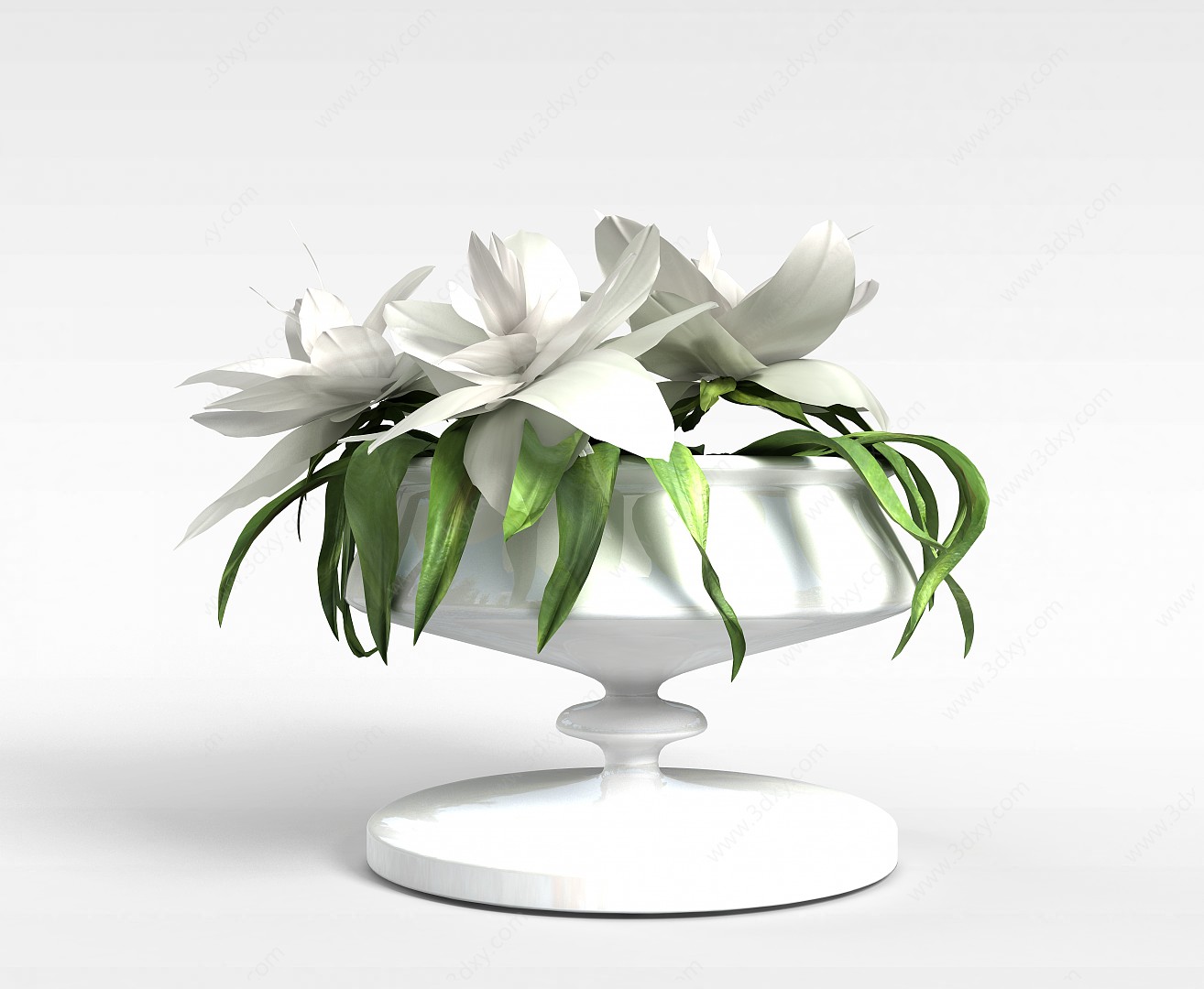 花卉装饰3D模型