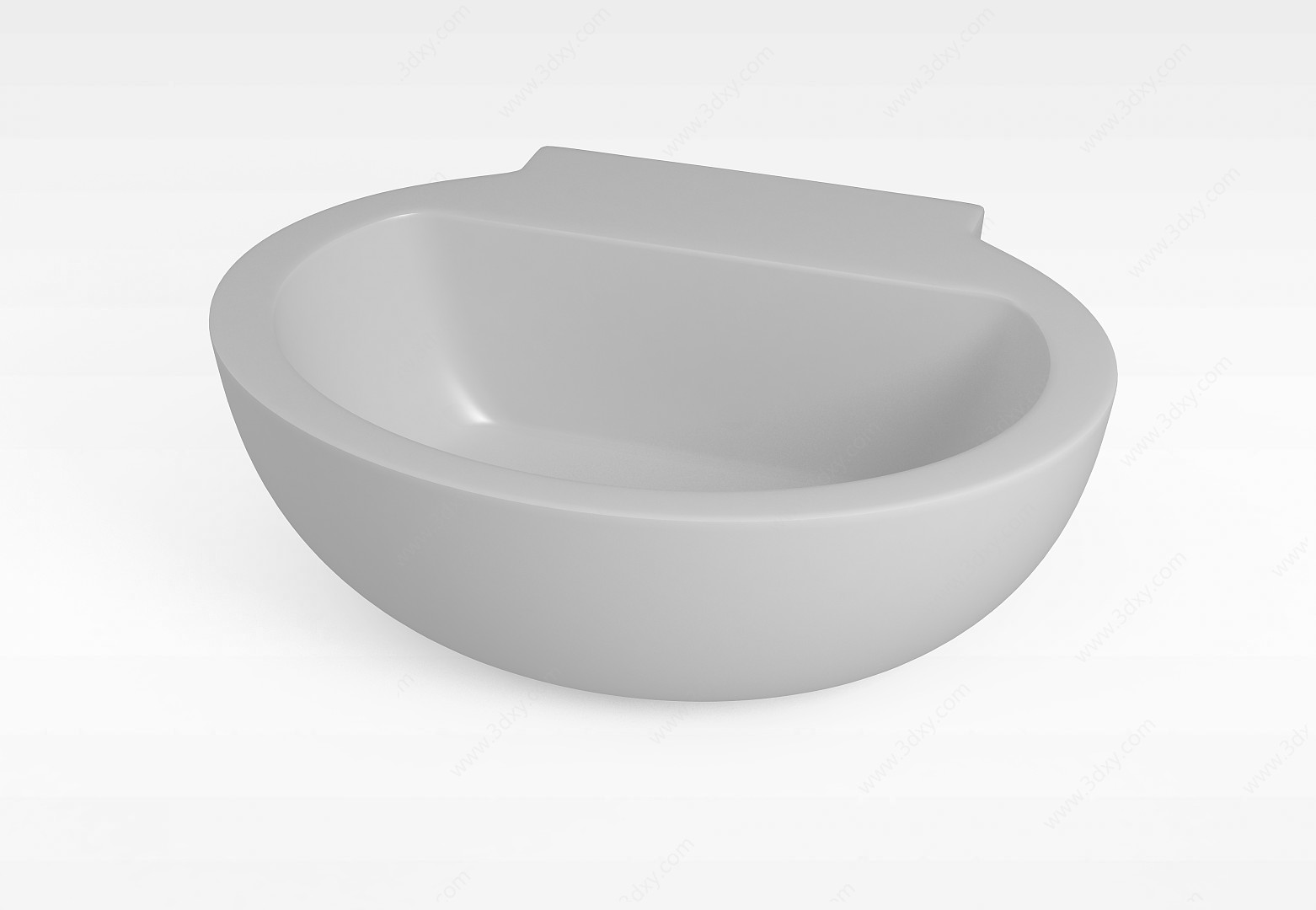 圆形浴缸3D模型