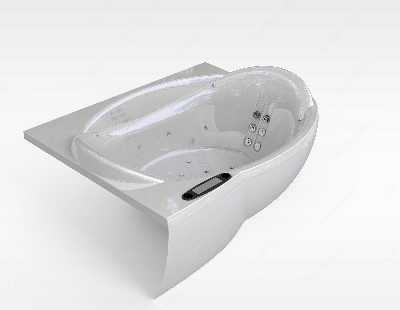 按摩浴缸3D模型