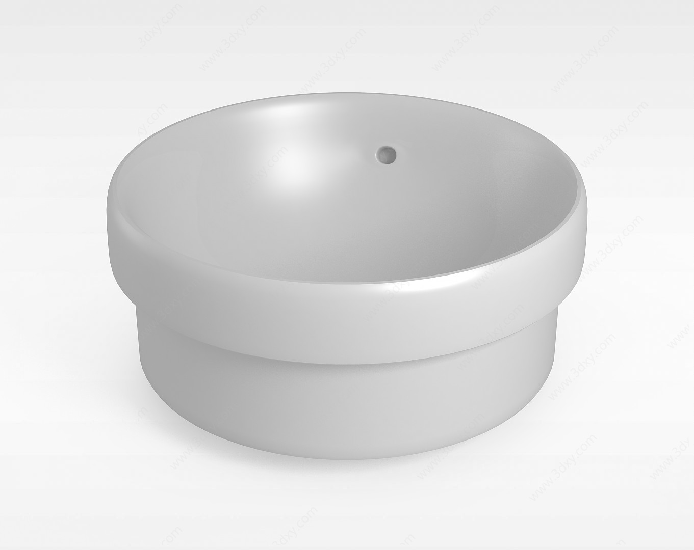 圆形小浴缸3D模型