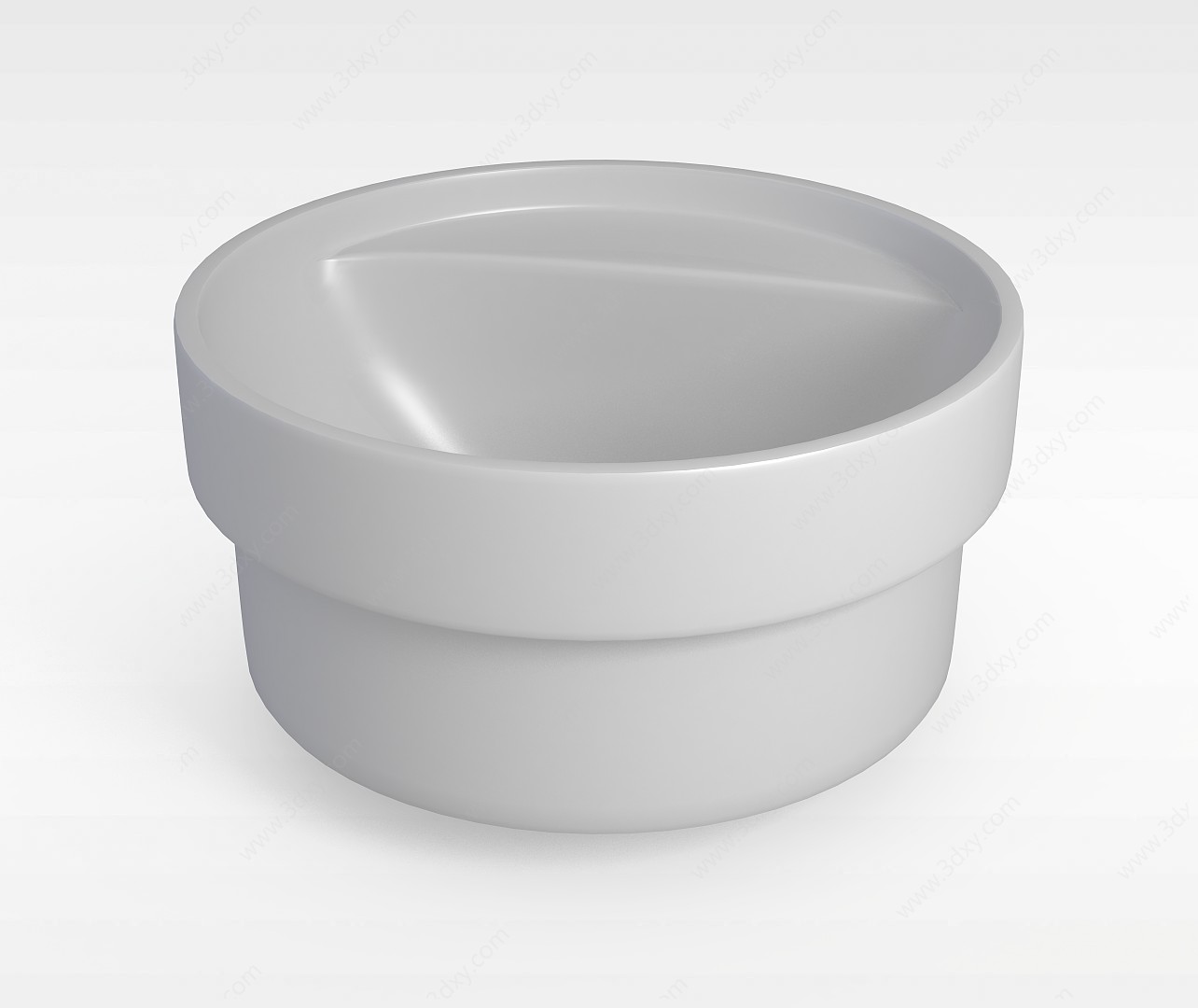 圆形按摩浴缸3D模型