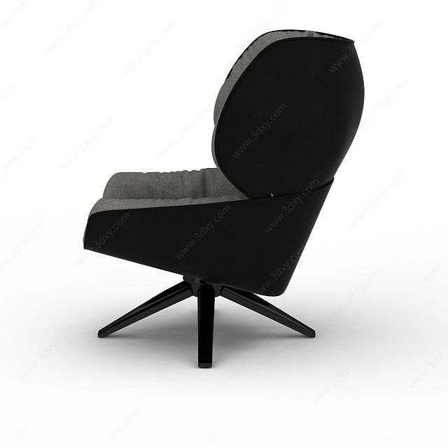 软包沙发椅3D模型