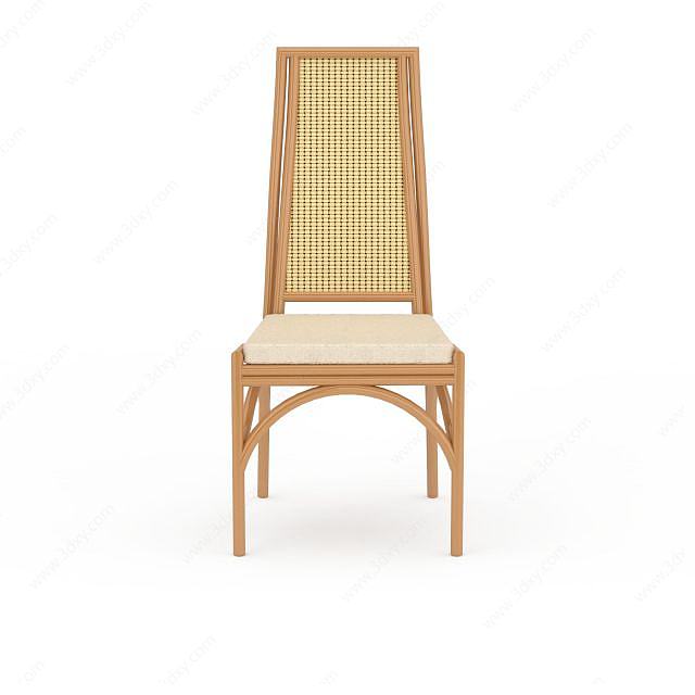 东南亚椅子3D模型