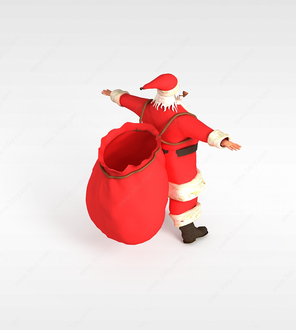 圣诞老人3D模型