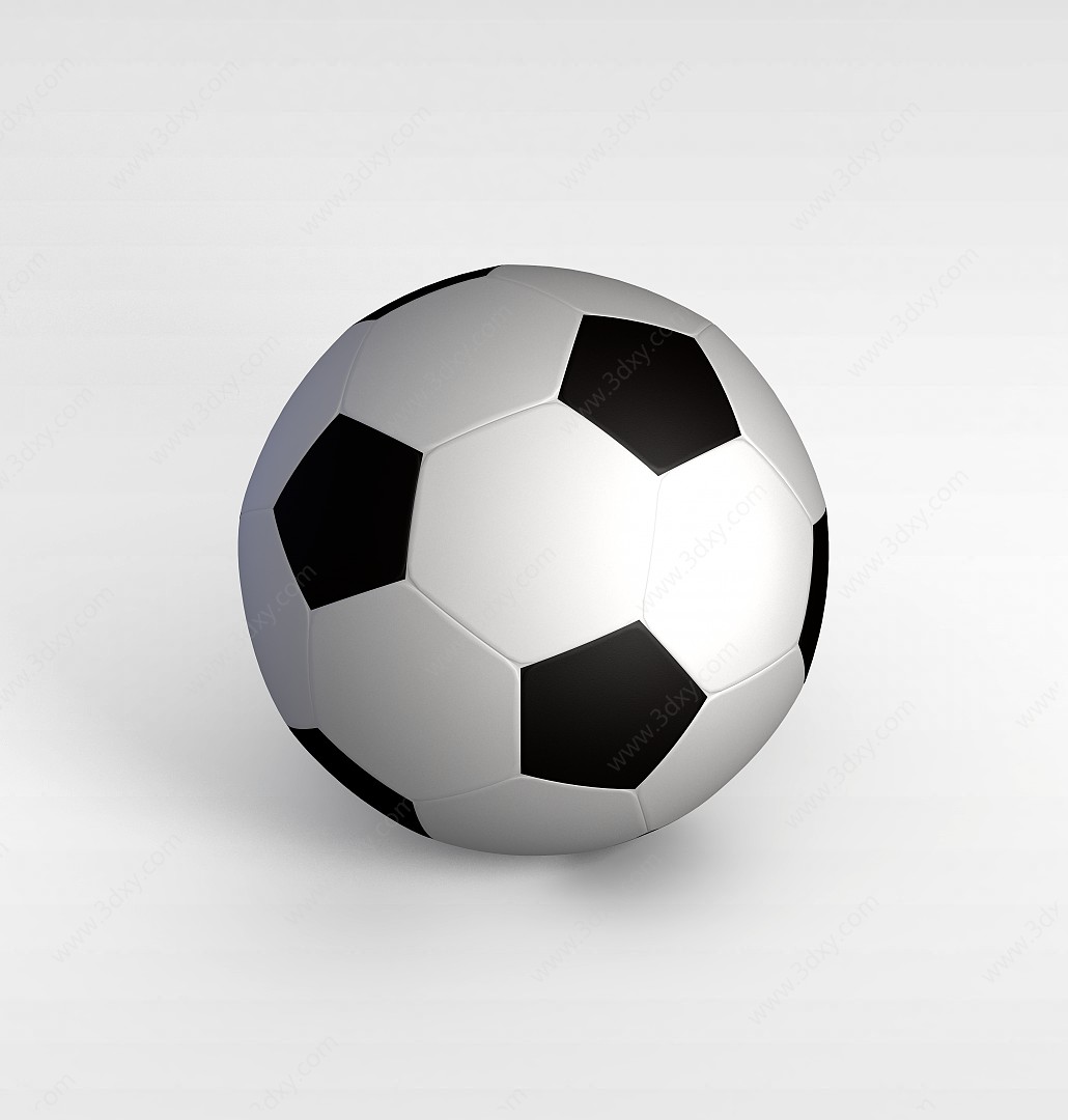 足球3D模型