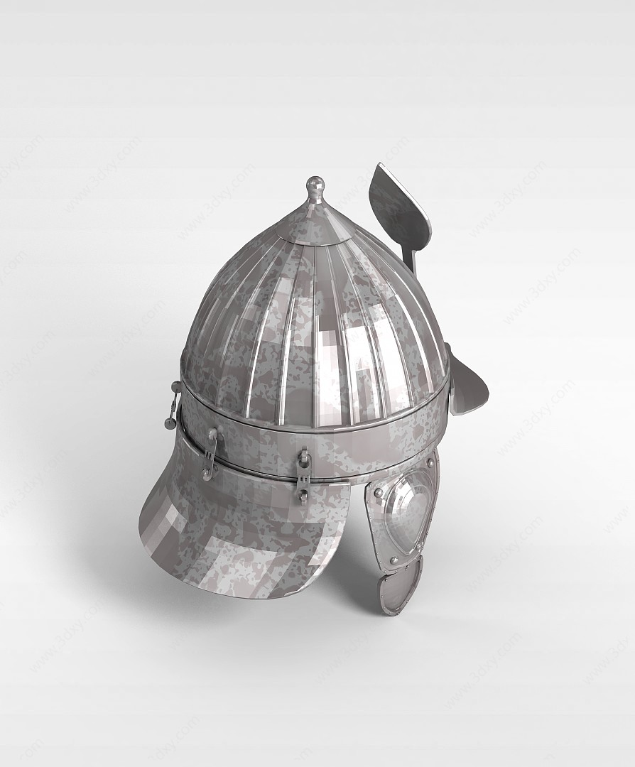 勇士头盔3D模型