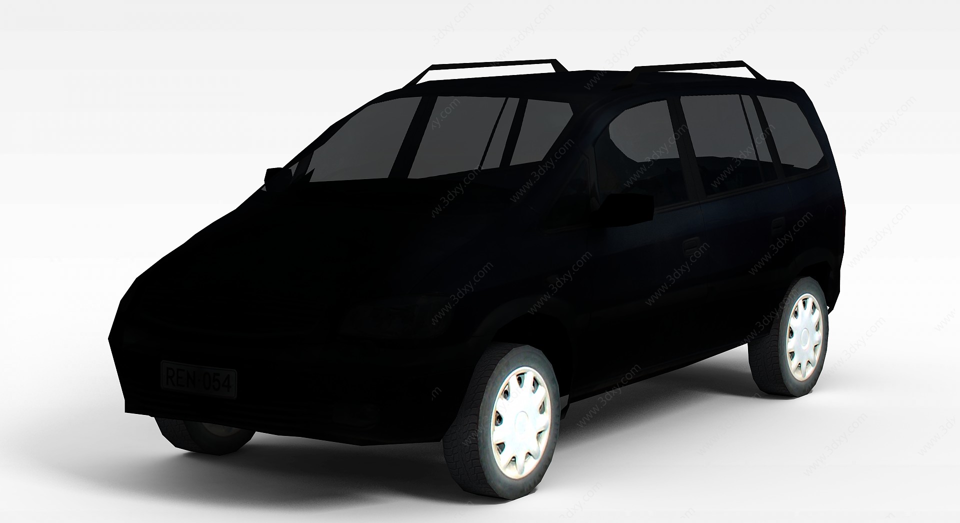 中型轿车3D模型