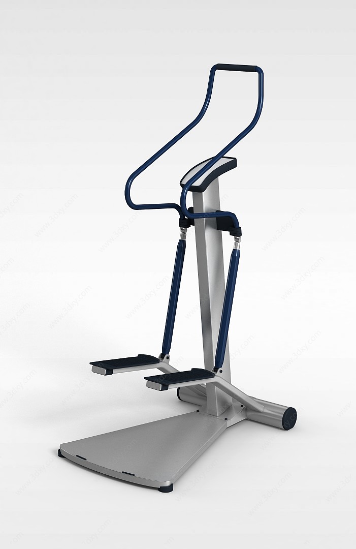 体育运动健身器材踏步机3D模型