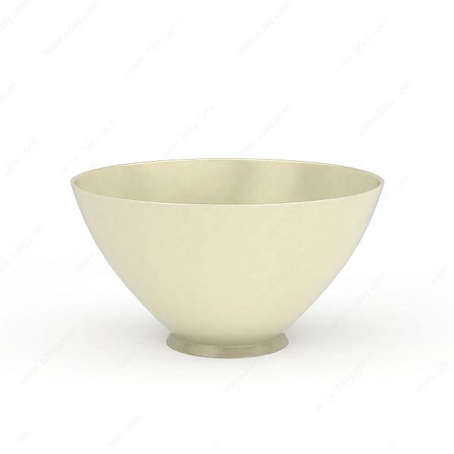 瓷碗3D模型