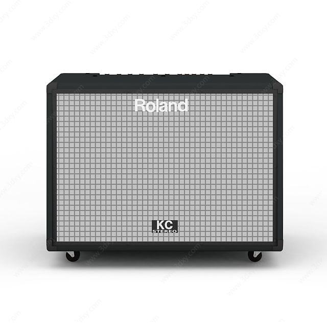 Roland音响3D模型