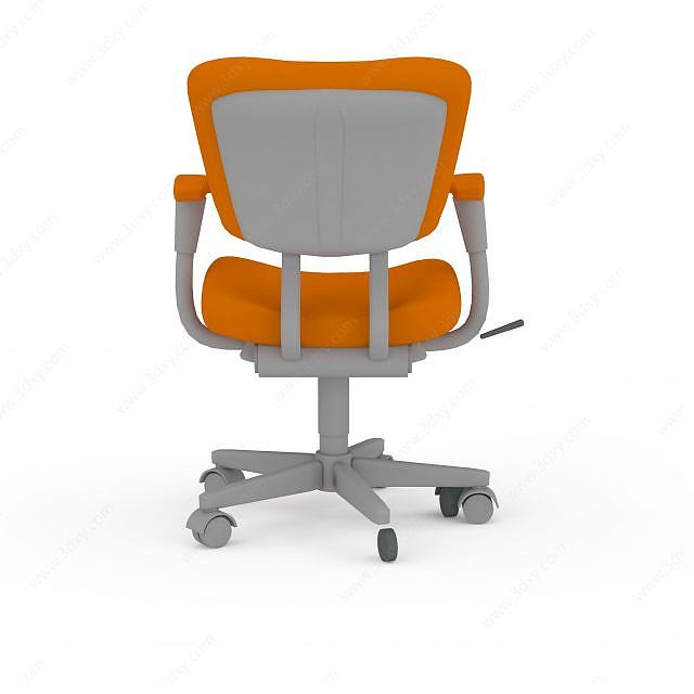 办公转椅3D模型