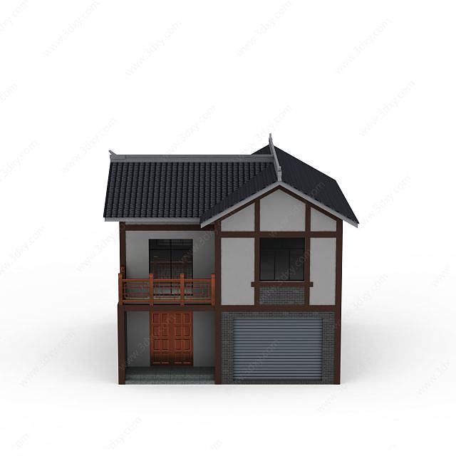 川南民居3D模型
