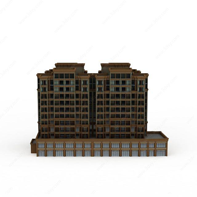 现代民宅3D模型