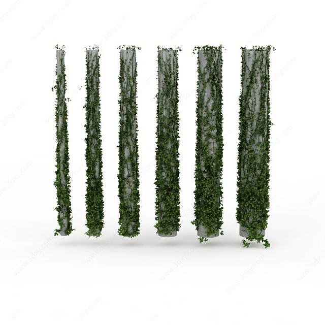 藤蔓绿植3D模型
