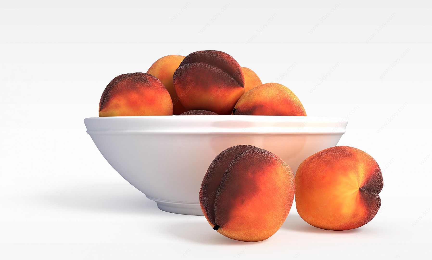 水果果盘3D模型