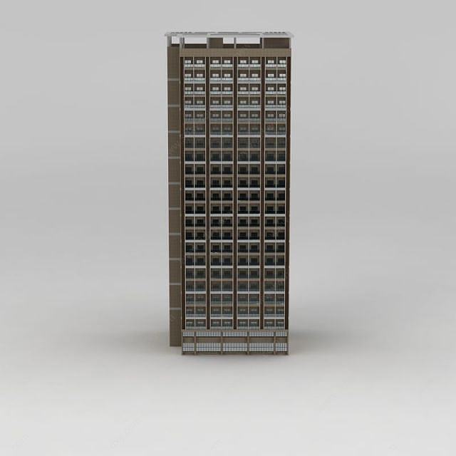 公寓楼3D模型
