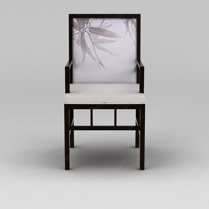 中式椅子古风座椅3D模型