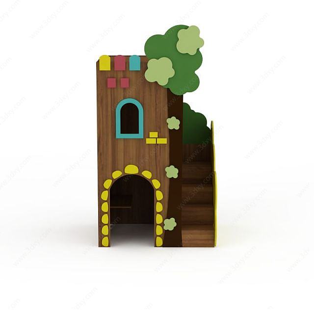 儿童城堡3D模型