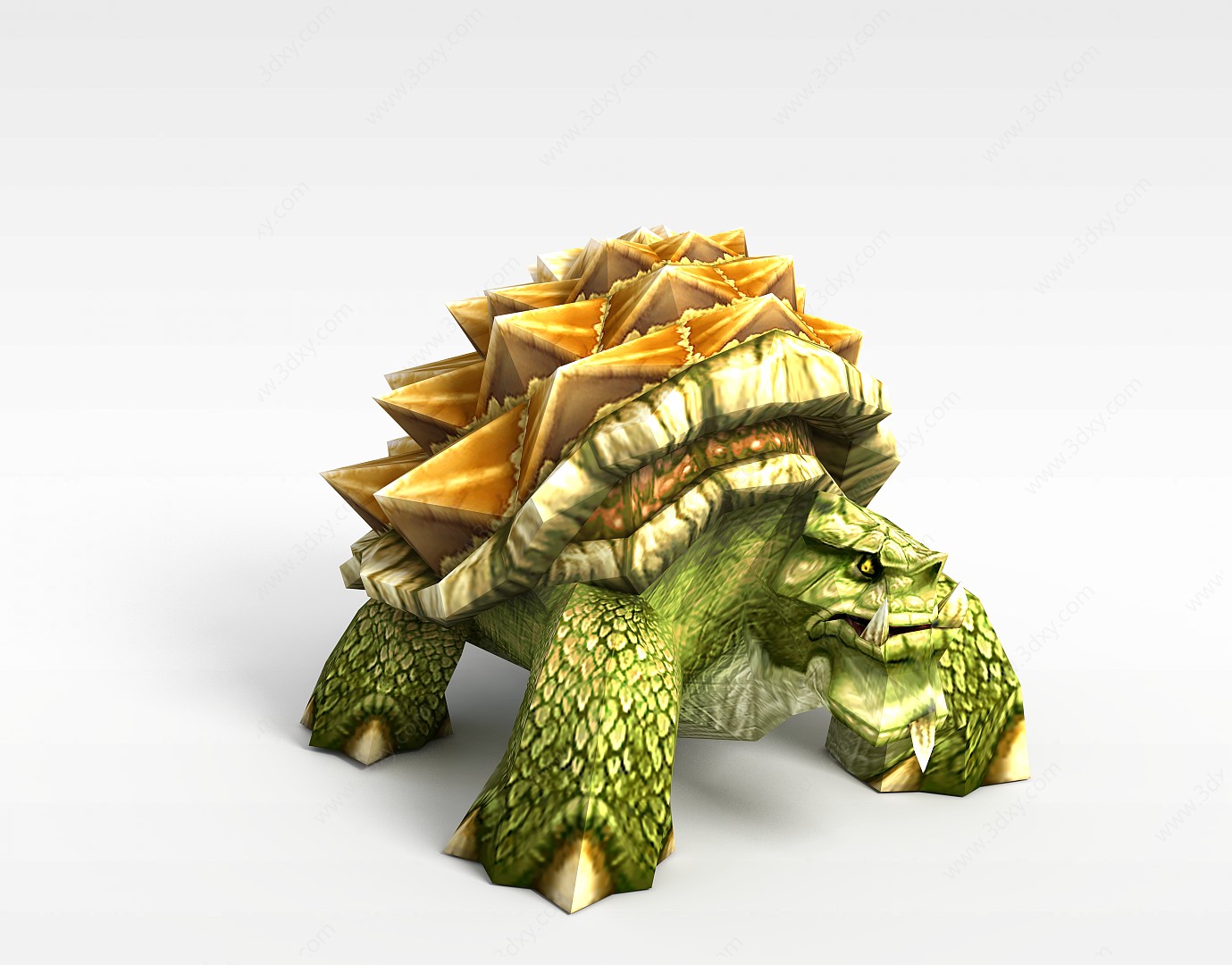 游戏角色乌龟3D模型